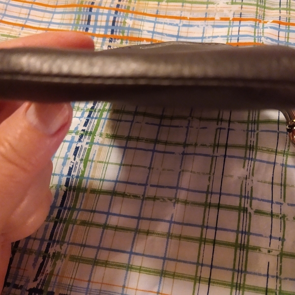 NWOT COACH Wallet Wristlet Cocoa Brown with shimmer. - Picture 6 of 10